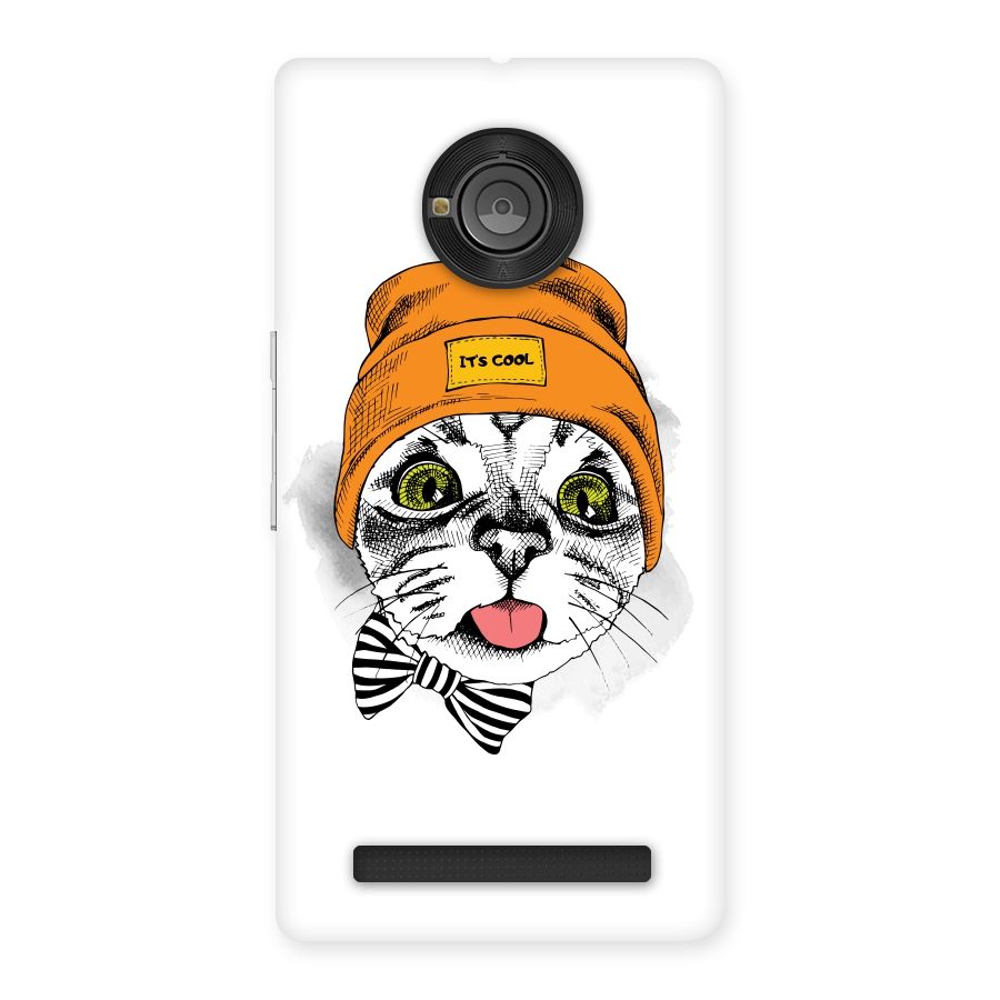 Cool cat Back Case for Yu Yunique
