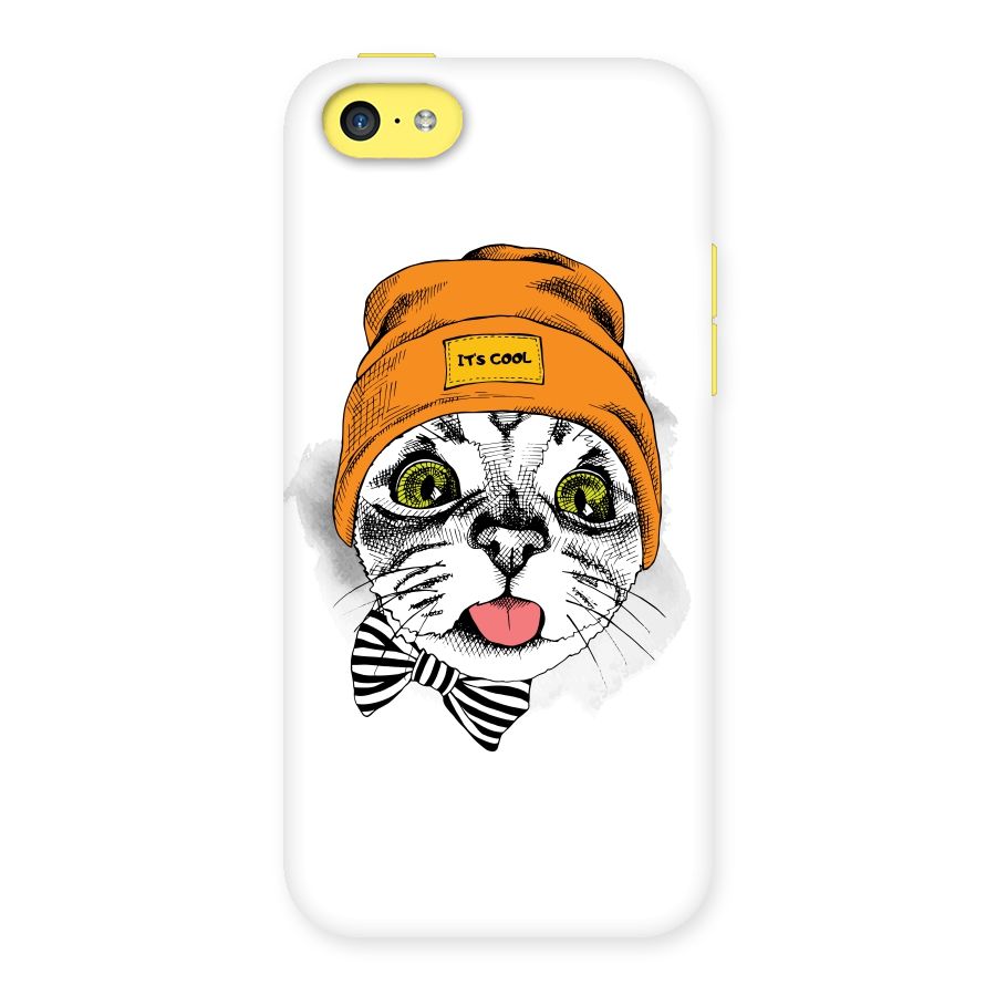 Cool cat Back Case for iPhone 5C