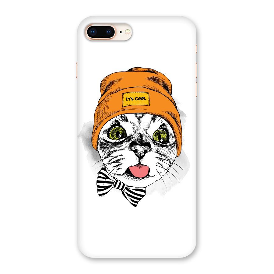 Cool cat Back Case for iPhone 8 Plus