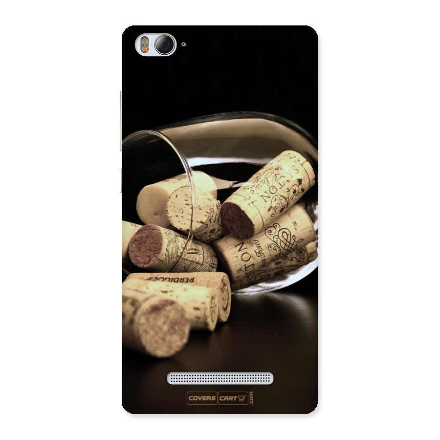 Cork-in-wine-glass Back Case for Xiaomi Mi4i