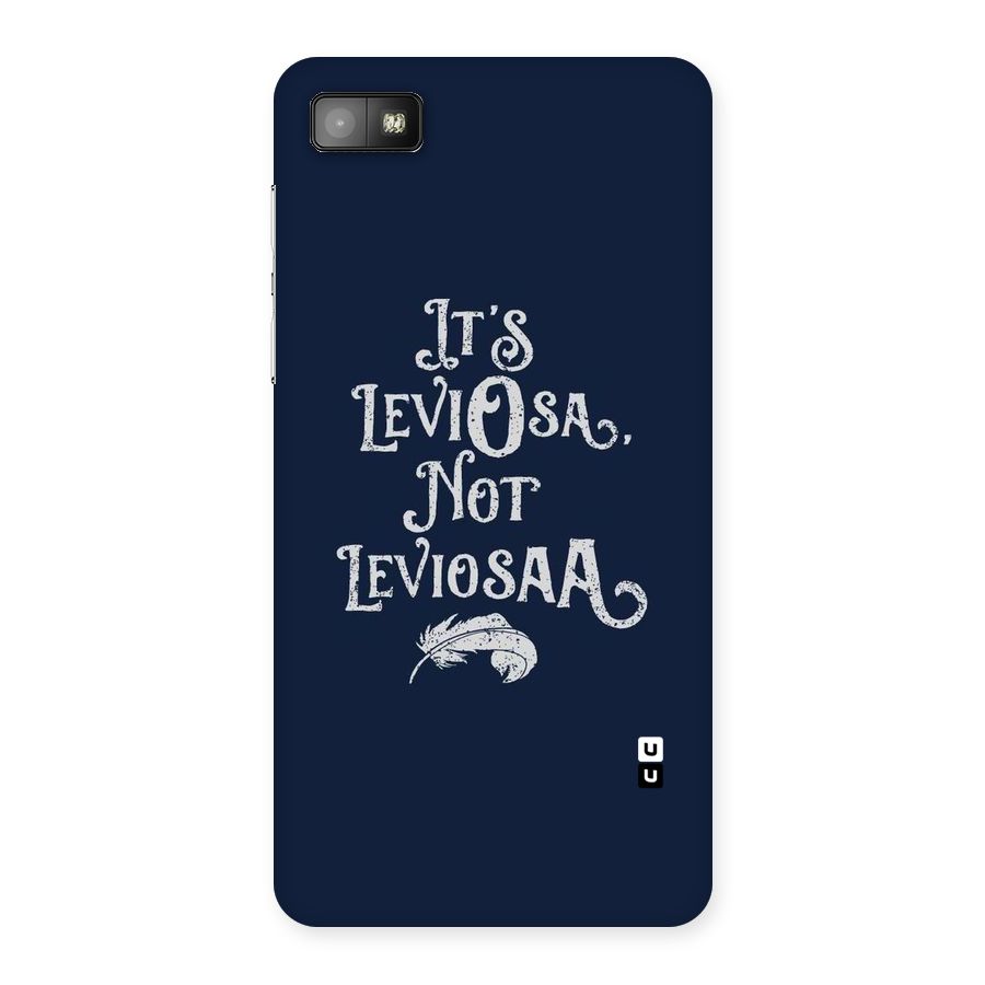 Correction Feather Back Case for Blackberry Z10
