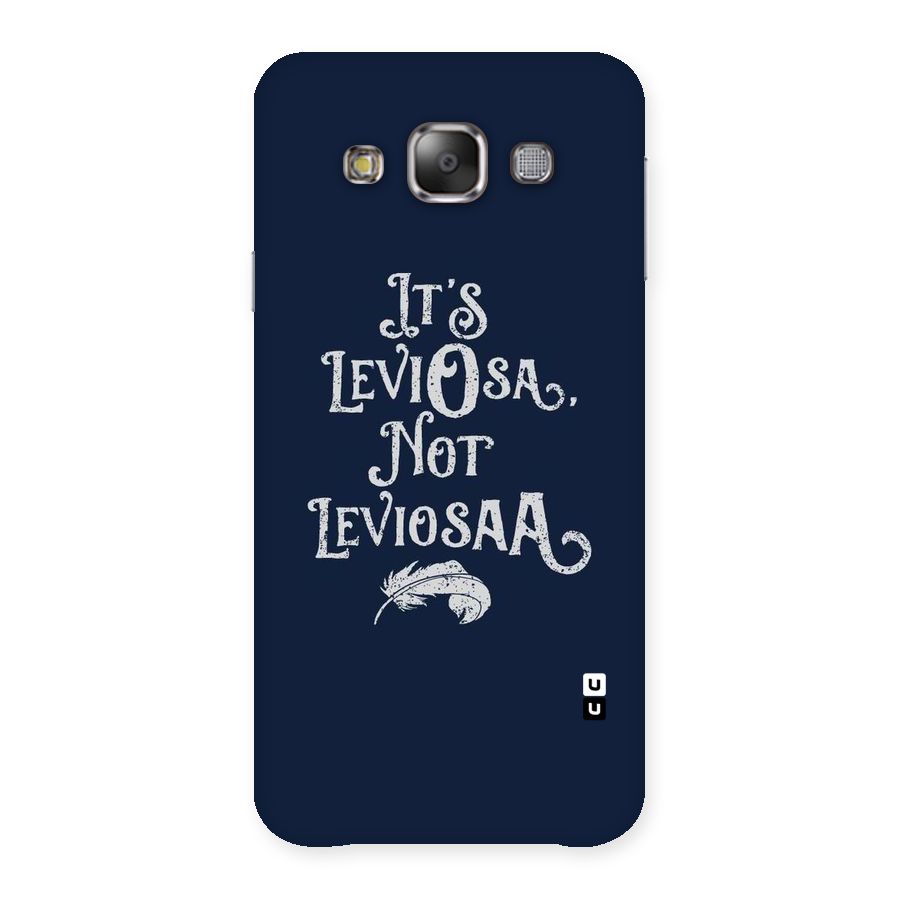 Correction Feather Back Case for Galaxy E7