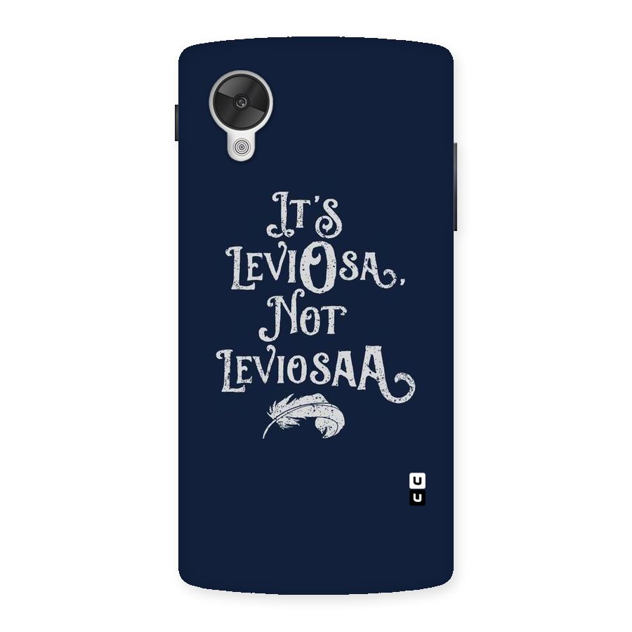 Correction Feather Back Case for Google Nexsus 5