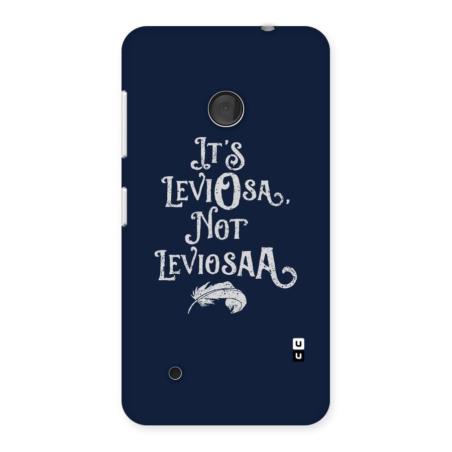 Correction Feather Back Case for Lumia 530