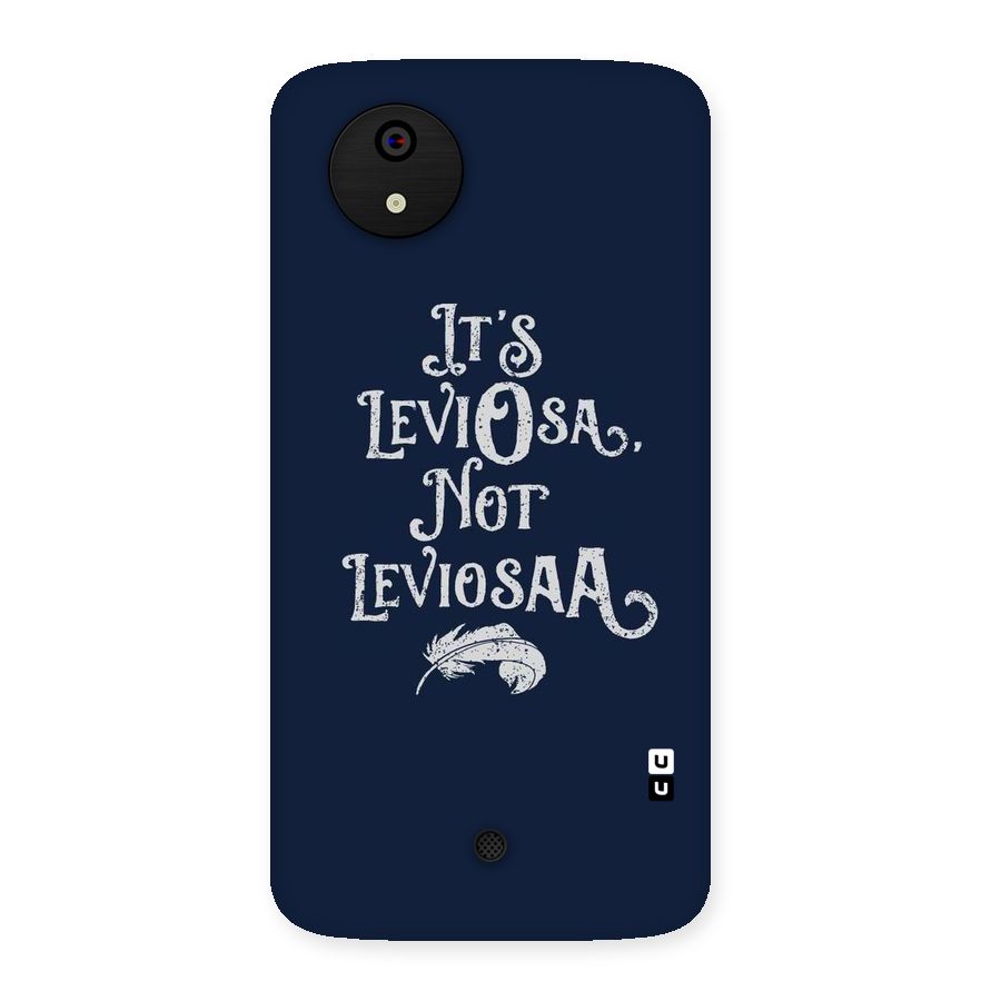 Correction Feather Back Case for Micromax Canvas A1