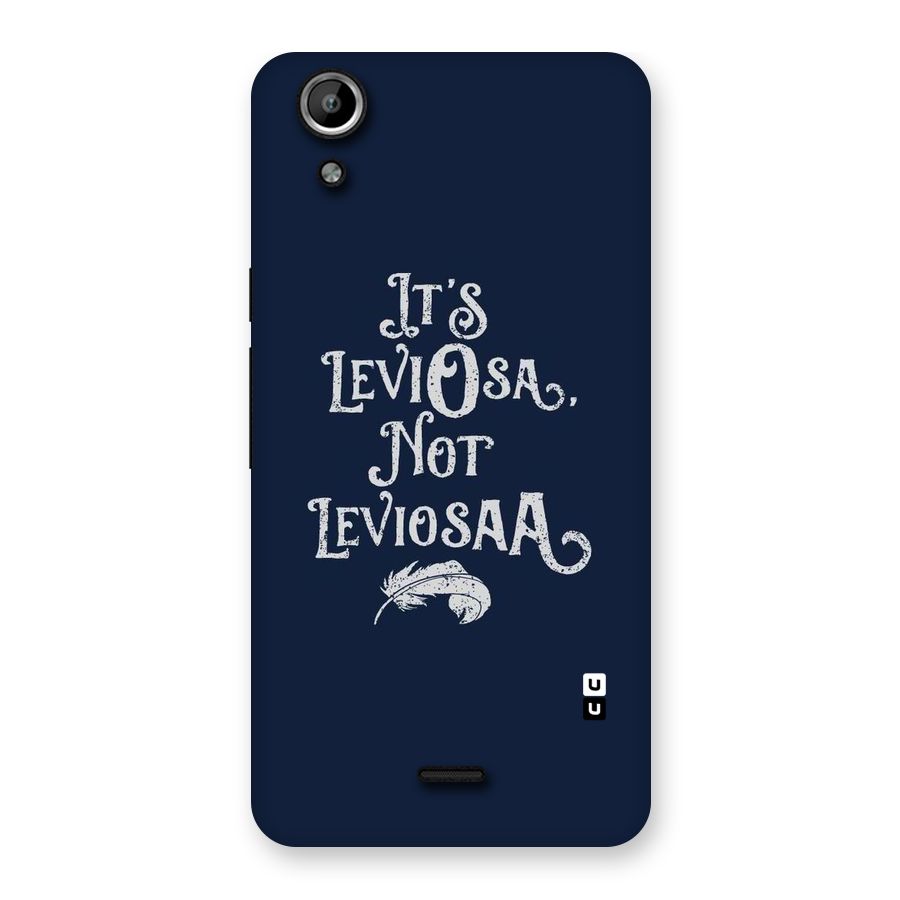 Correction Feather Back Case for Micromax Canvas Selfie Lens Q345