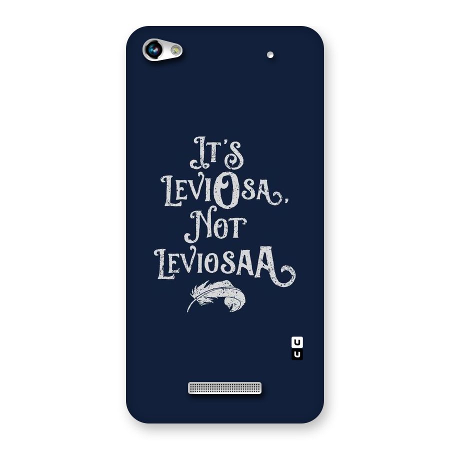 Correction Feather Back Case for Micromax Hue 2