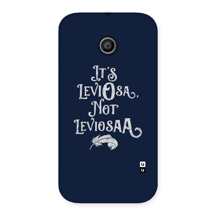 Correction Feather Back Case for Moto E