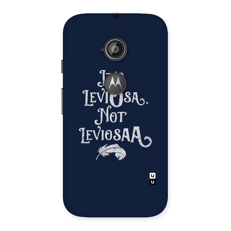 Correction Feather Back Case for Moto E 2nd Gen