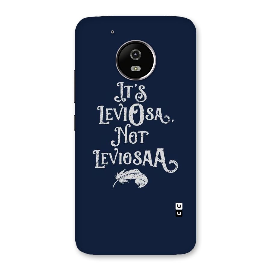 Correction Feather Back Case for Moto G5