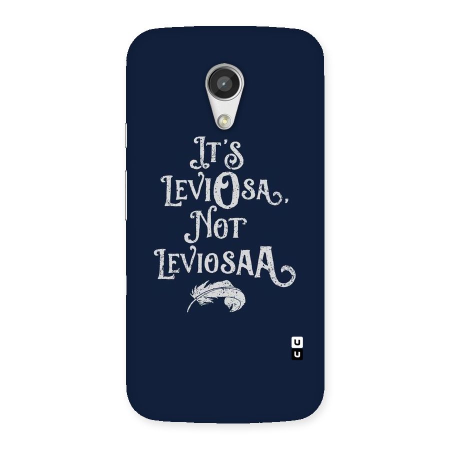 Correction Feather Back Case for Moto G 2nd Gen