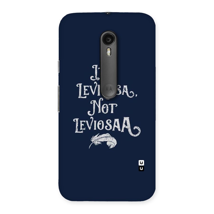 Correction Feather Back Case for Moto G Turbo