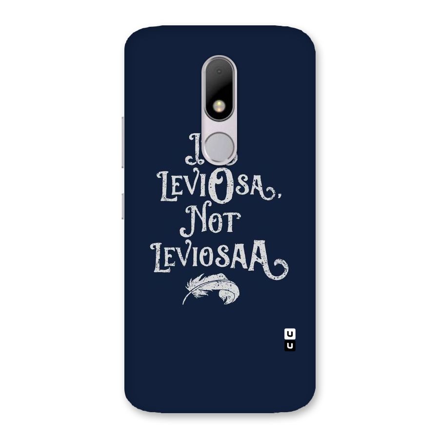 Correction Feather Back Case for Moto M