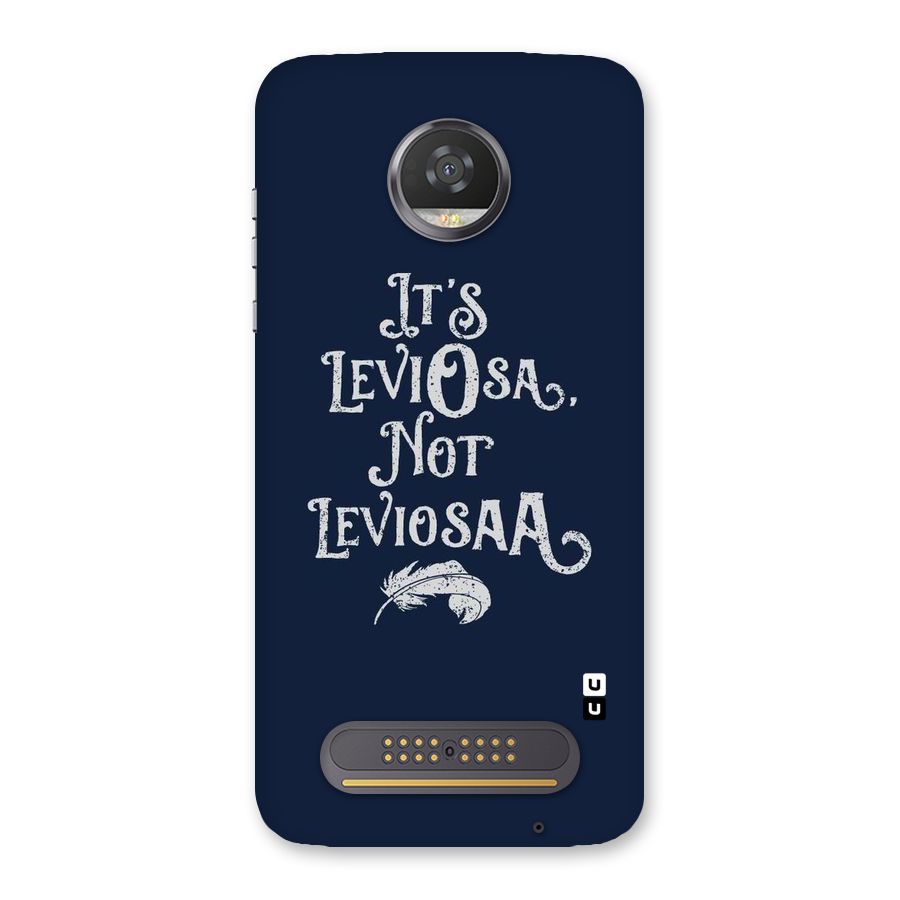 Correction Feather Back Case for Moto Z2 Play