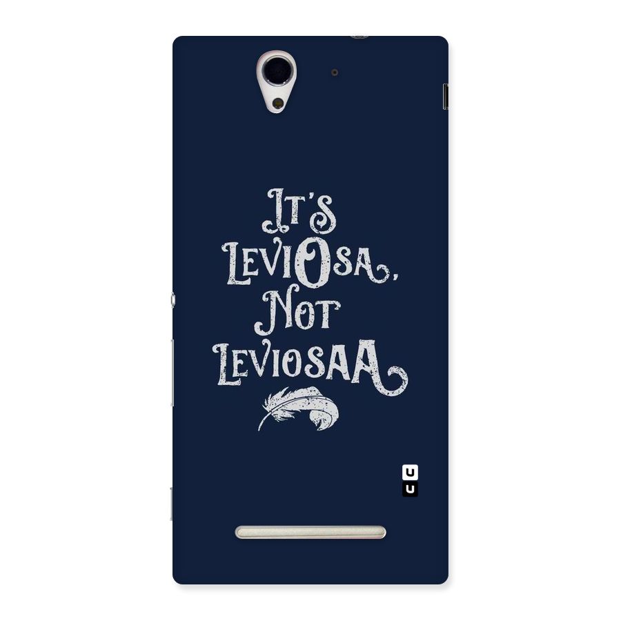 Correction Feather Back Case for Sony Xperia C3