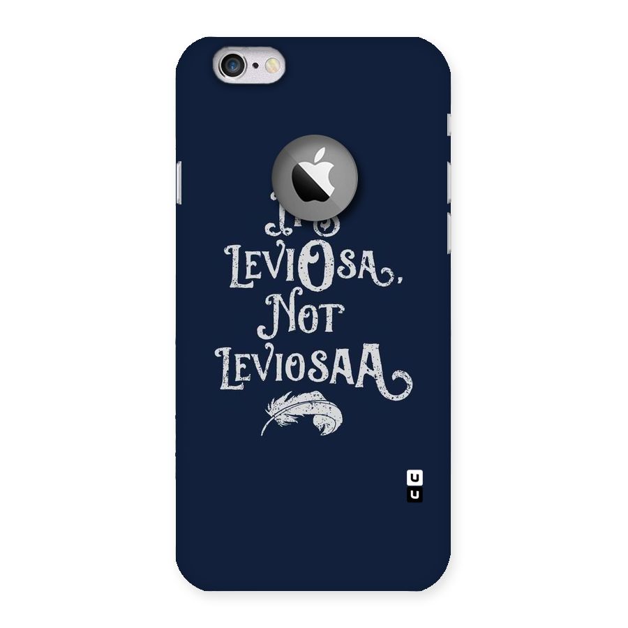 Correction Feather Back Case for iPhone 6 Logo Cut