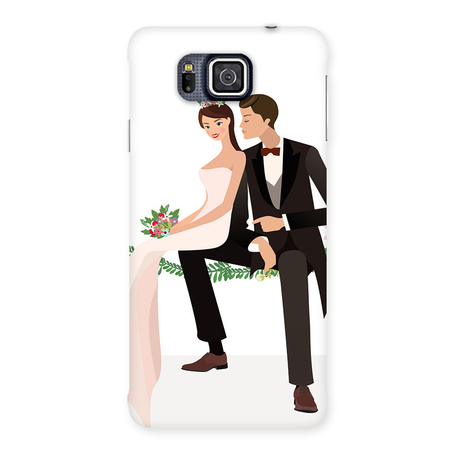 Wedding Couple Back Case for Galaxy Alpha