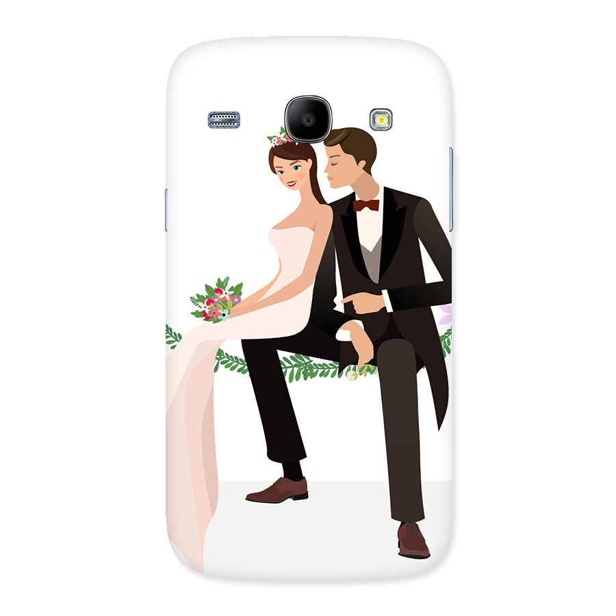 Wedding Couple Back Case for Galaxy Core