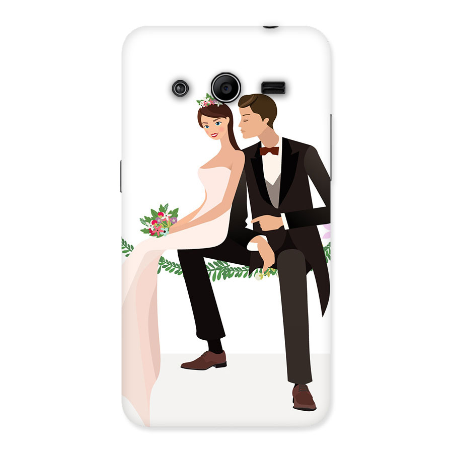 Wedding Couple Back Case for Galaxy Core 2