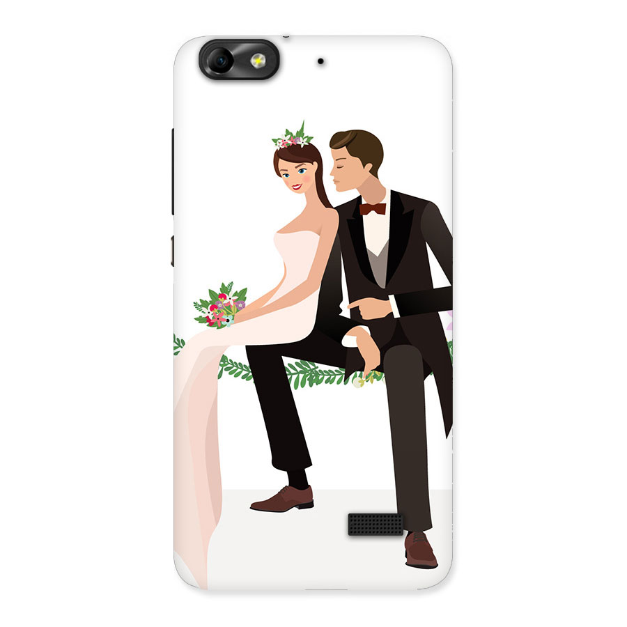 Wedding Couple Back Case for Honor 4C