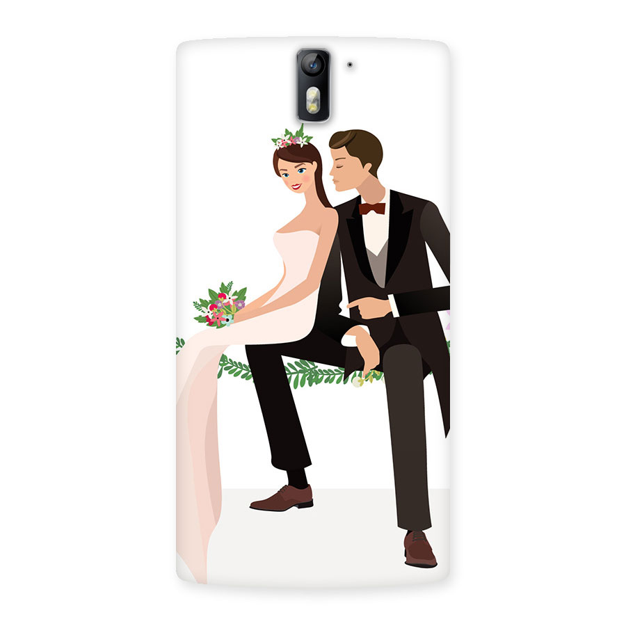 Wedding Couple Back Case for One Plus One