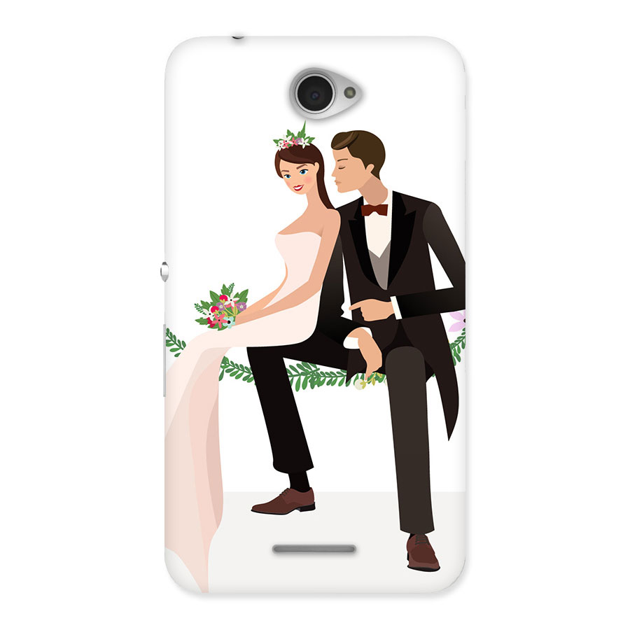 Wedding Couple Back Case for Sony Xperia E4
