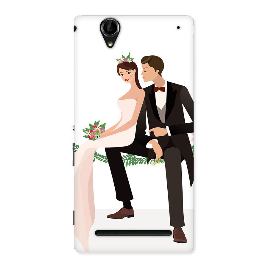 Wedding Couple Back Case for Sony Xperia T2