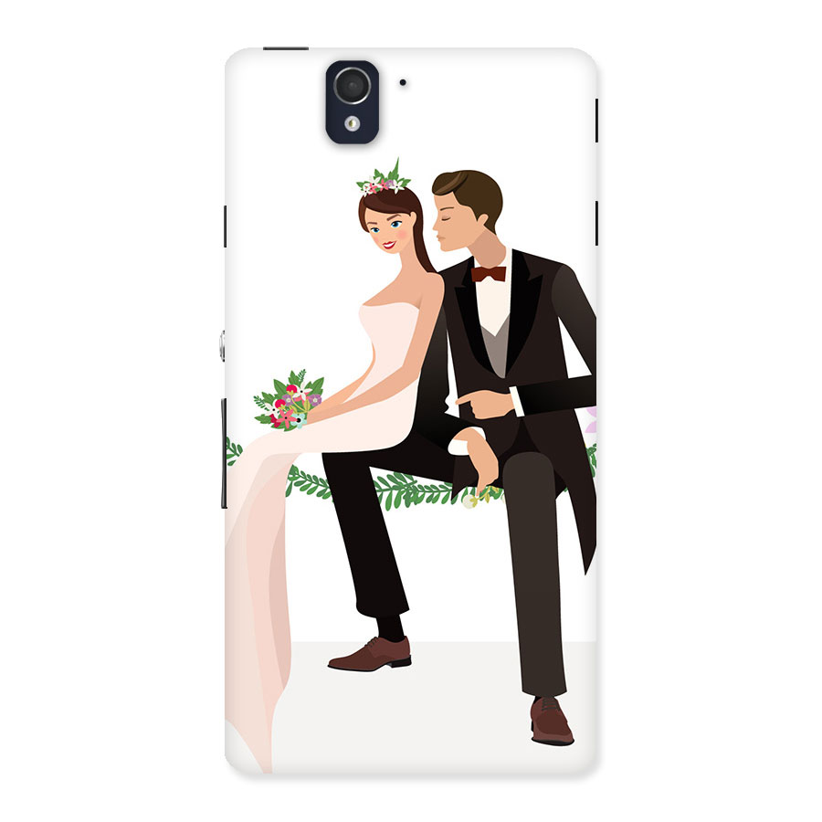 Wedding Couple Back Case for Sony Xperia Z