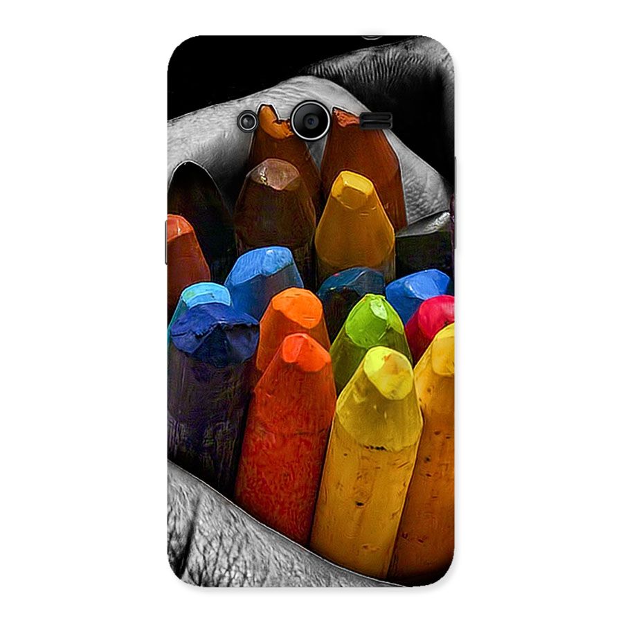 Crayons Beautiful Back Case for Galaxy Core 2