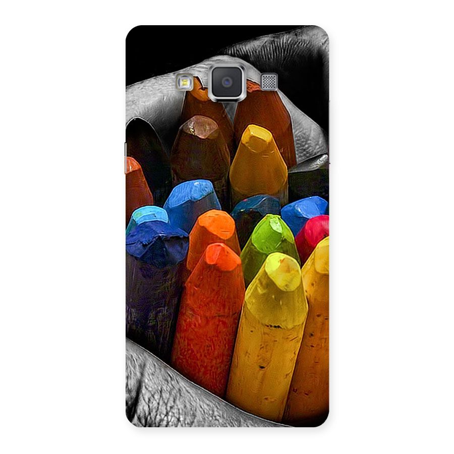 Crayons Beautiful Back Case for Galaxy Grand Max