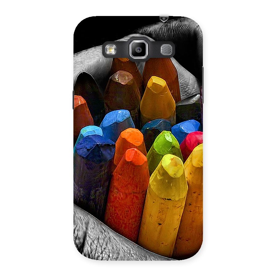Crayons Beautiful Back Case for Galaxy Grand Quattro