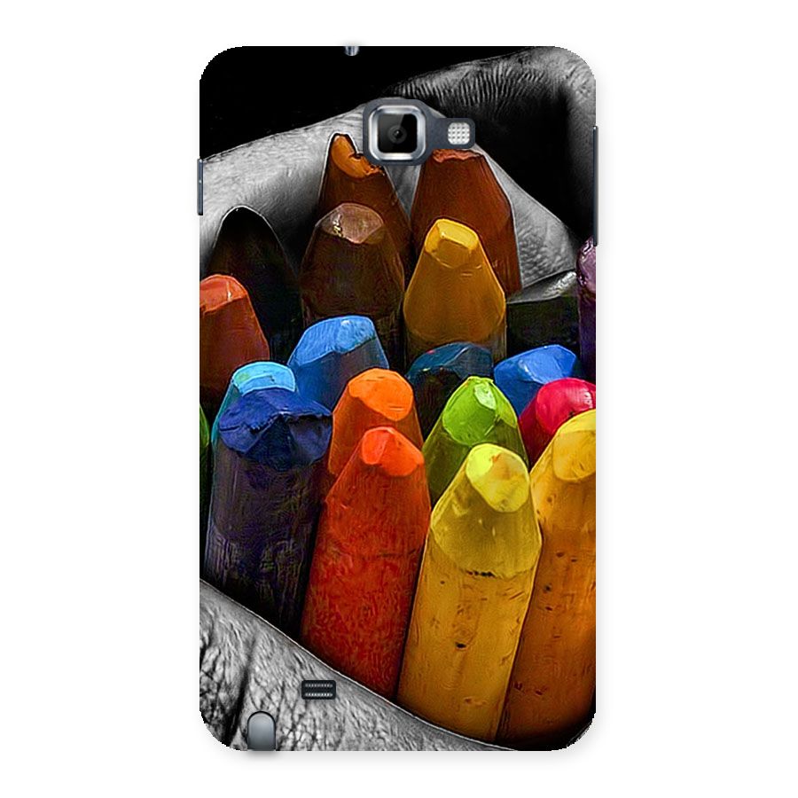 Crayons Beautiful Back Case for Galaxy Note