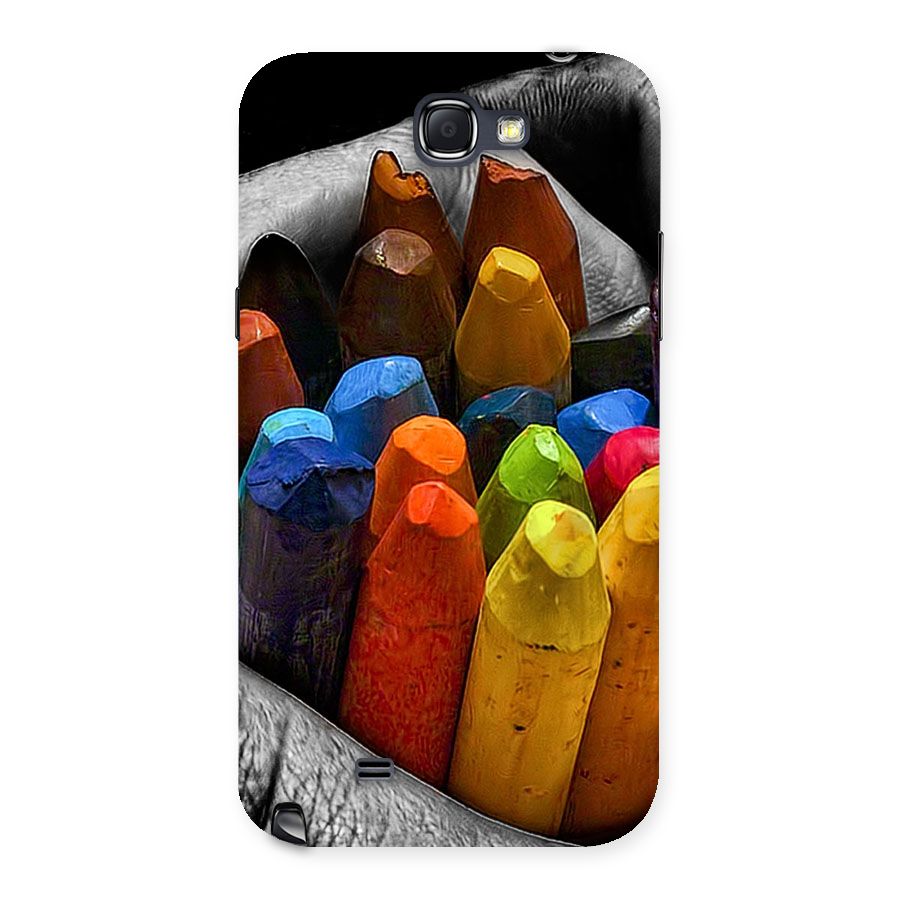 Crayons Beautiful Back Case for Galaxy Note 2