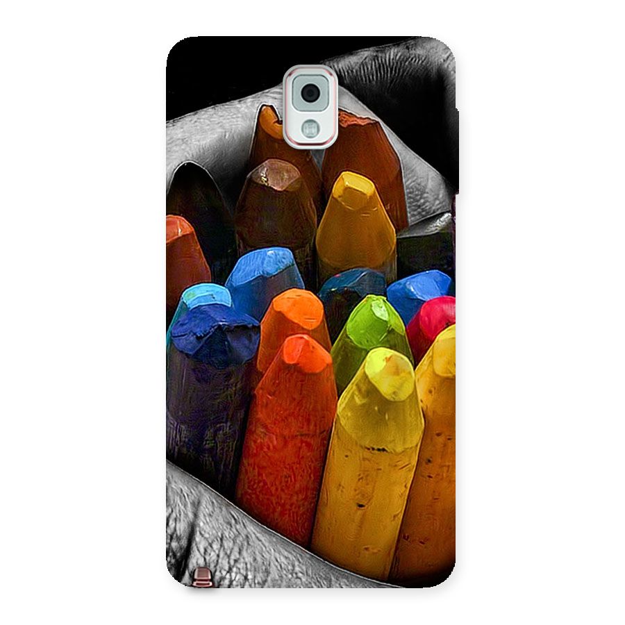 Crayons Beautiful Back Case for Galaxy Note 3
