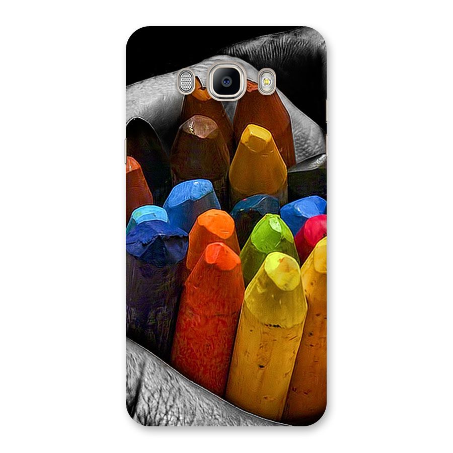 Crayons Beautiful Back Case for Galaxy On8