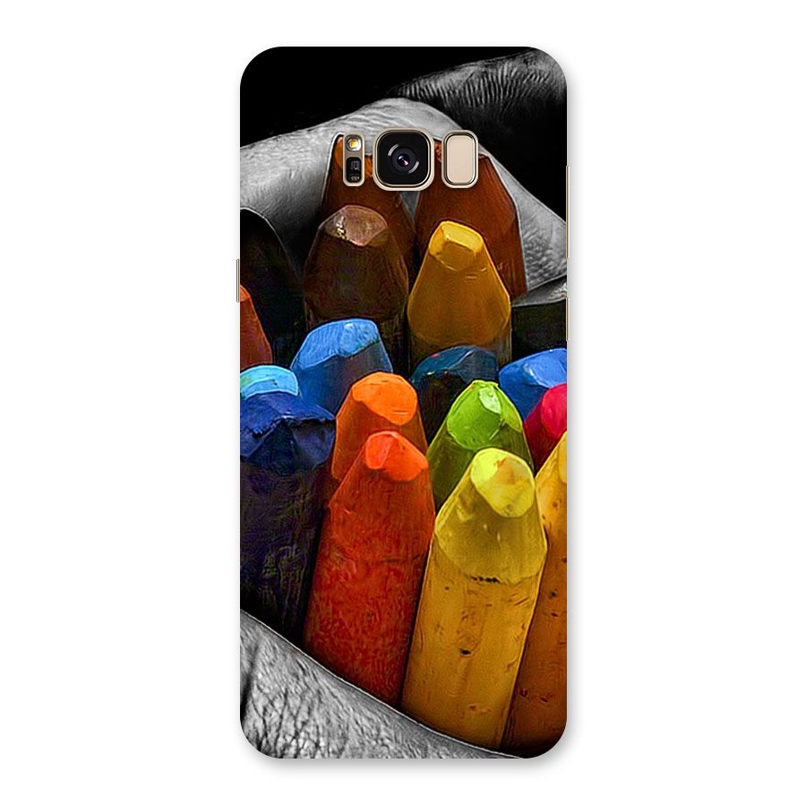 Crayons Beautiful Back Case for Galaxy S8 Plus