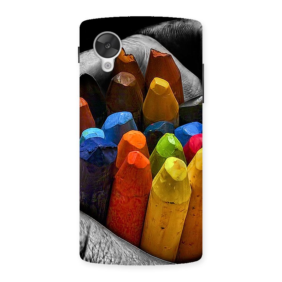Crayons Beautiful Back Case for Google Nexsus 5