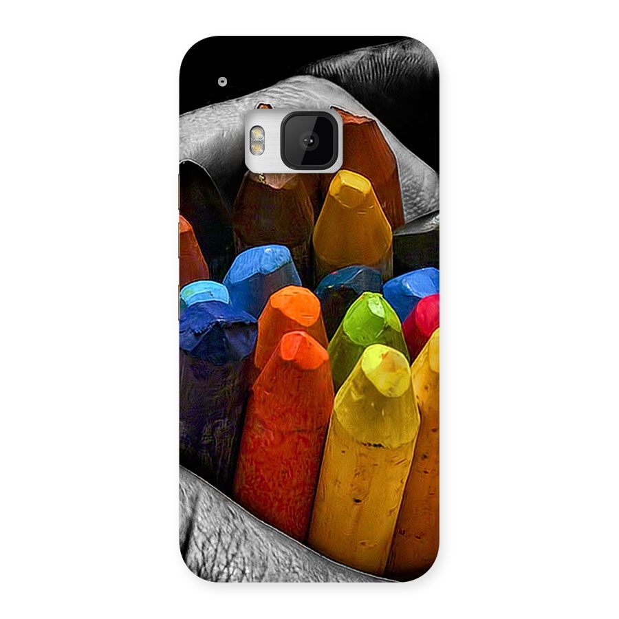 Crayons Beautiful Back Case for HTC One M9