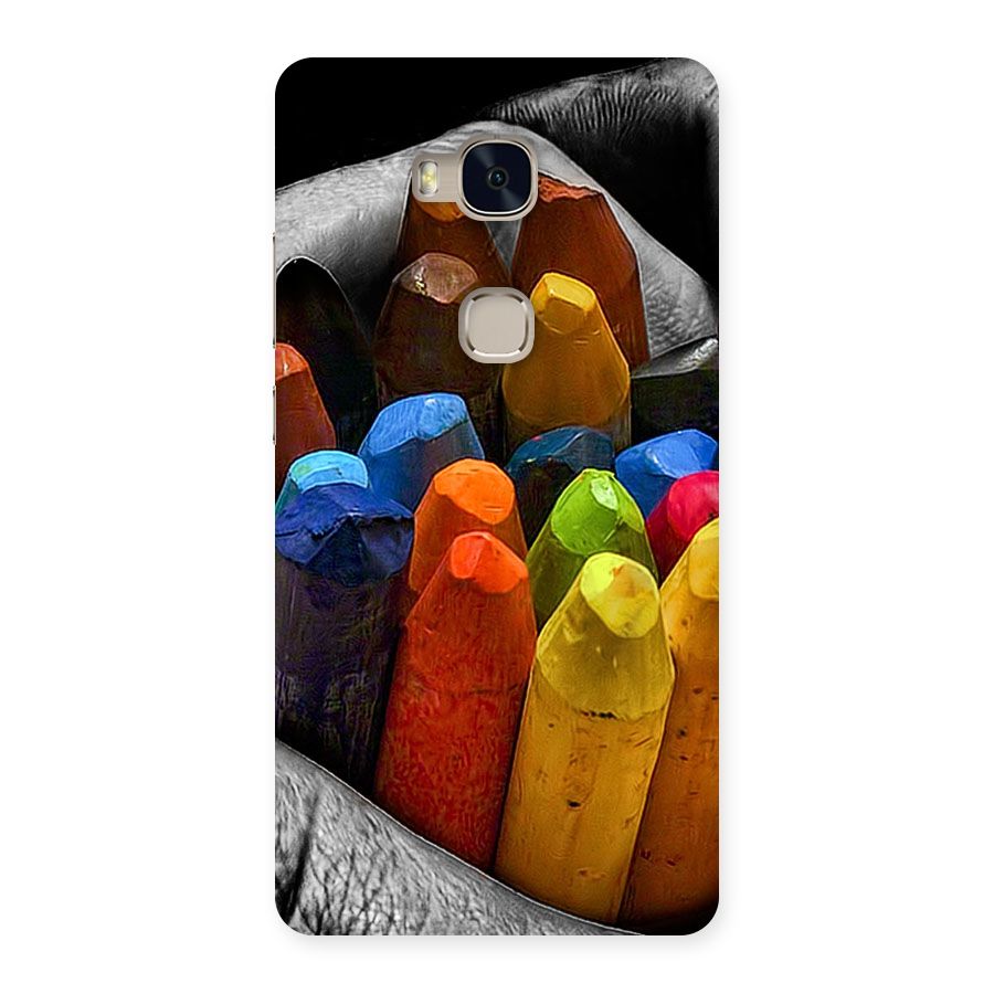 Crayons Beautiful Back Case for Huawei Honor 5X