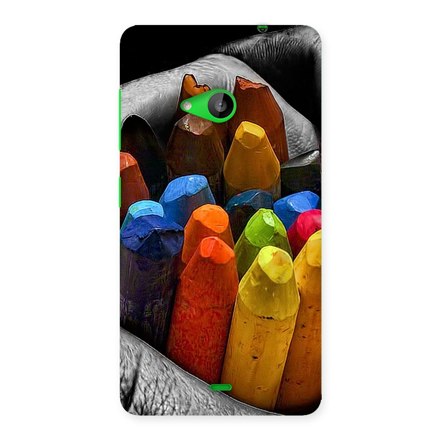 Crayons Beautiful Back Case for Lumia 535