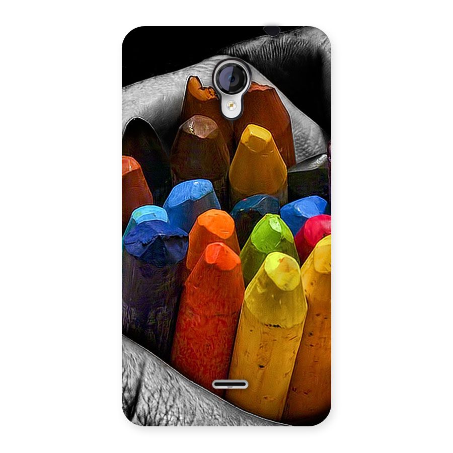Crayons Beautiful Back Case for Micromax Unite 2 A106