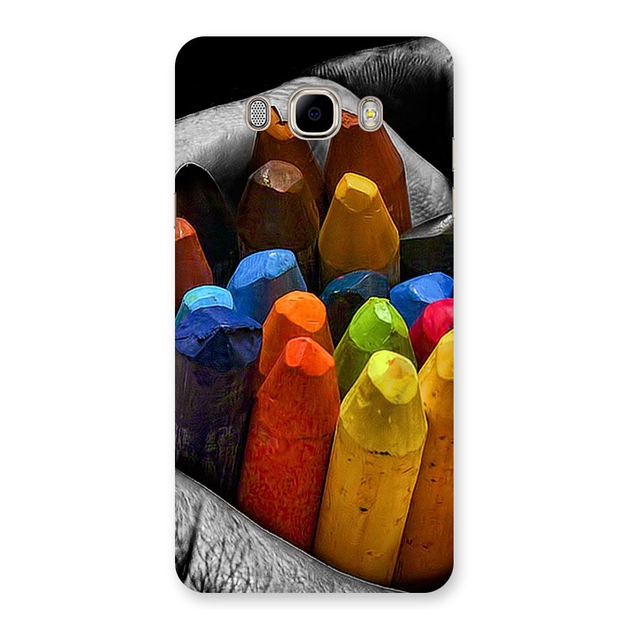 Crayons Beautiful Back Case for Samsung Galaxy J7 2016