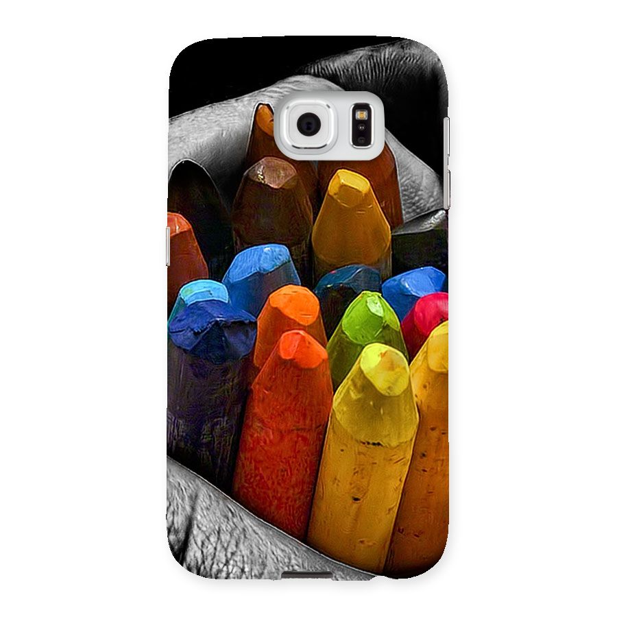 Crayons Beautiful Back Case for Samsung Galaxy S6