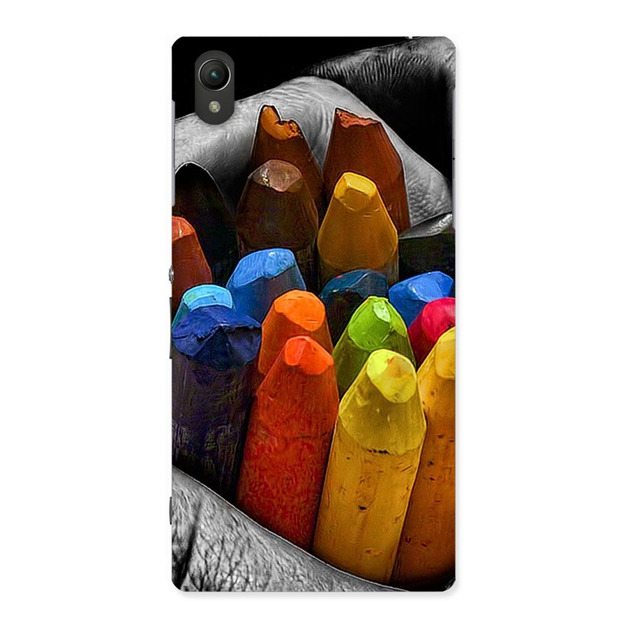 Crayons Beautiful Back Case for Sony Xperia Z1