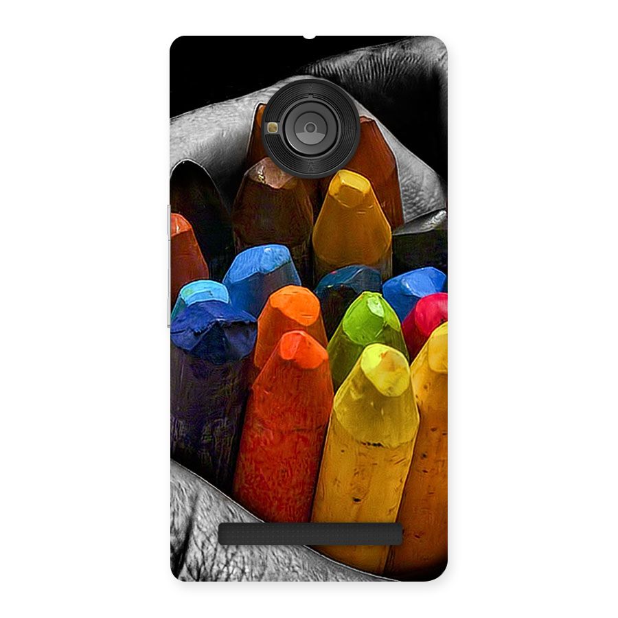 Crayons Beautiful Back Case for Yu Yuphoria