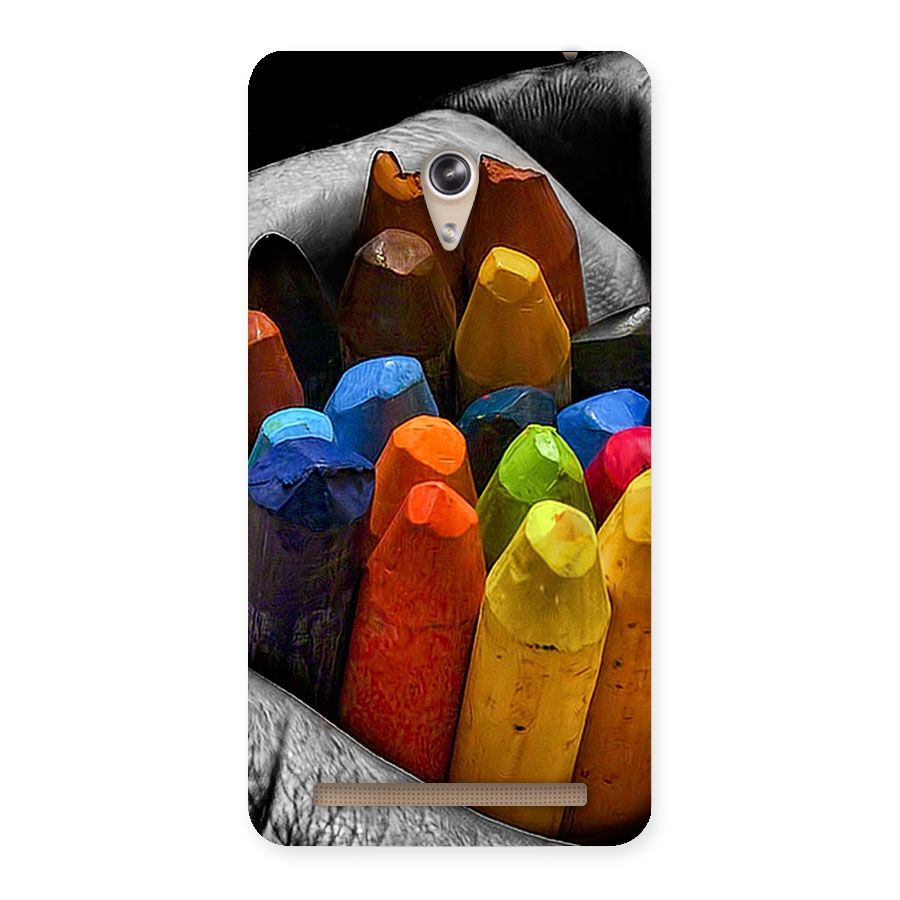 Crayons Beautiful Back Case for Zenfone 6