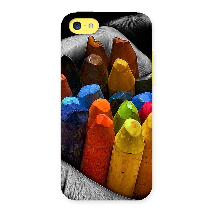 Crayons Beautiful Back Case for iPhone 5C