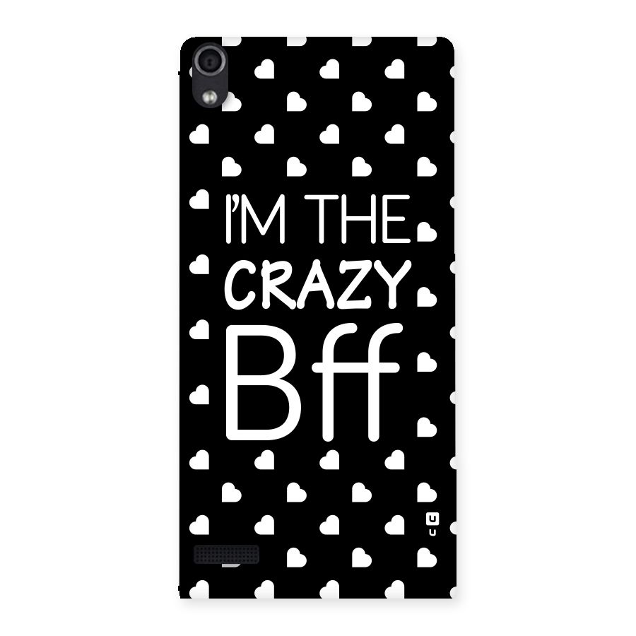 Crazy Bff Back Case for Ascend P6