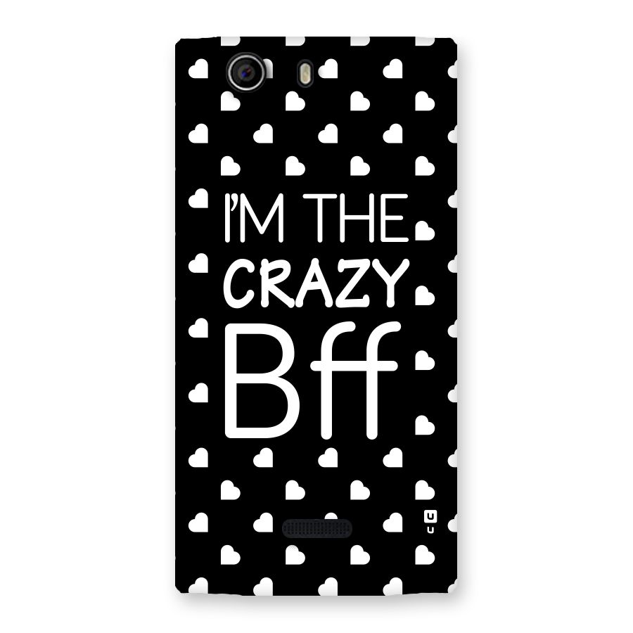 Crazy Bff Back Case for Canvas Nitro 2 E311