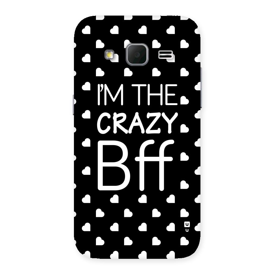 Crazy Bff Back Case for Galaxy Core Prime